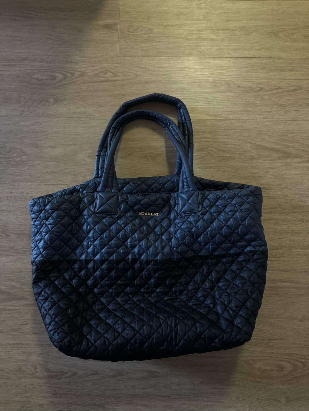 MZ Wallace Quilted Large Tote in Black